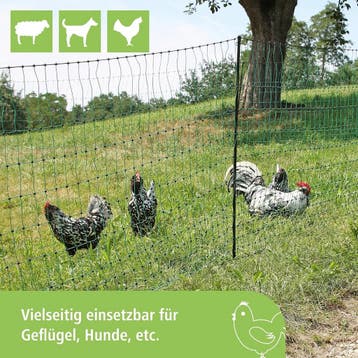 Kerbl Hobbyfarming Pluimveenet, 106 cm hoog, 25 m lang, p..., Dieren en Toebehoren, Verzenden, Nieuw