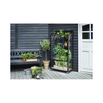 Juliana City Garden muurkas/balkonkas  - zwart, Verzenden, Nieuw