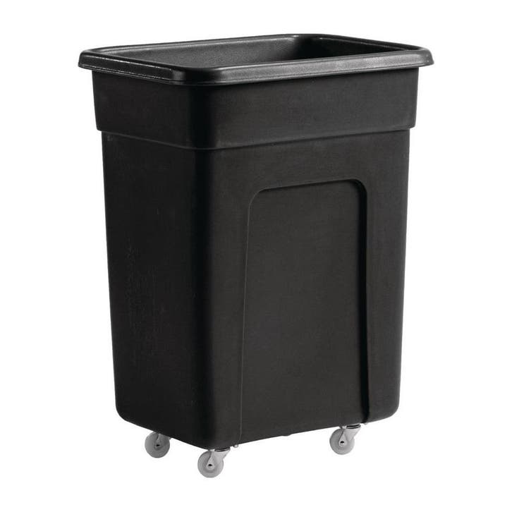 Zwarte polyethyleen trolley klein 79,5(H) x 66(B) x, Huis en Inrichting, Keuken | Keukenbenodigdheden, Verzenden