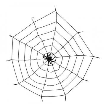 Decoratie web groot 150 cm - Halloween spinnenwebben, Verzenden, Nieuw