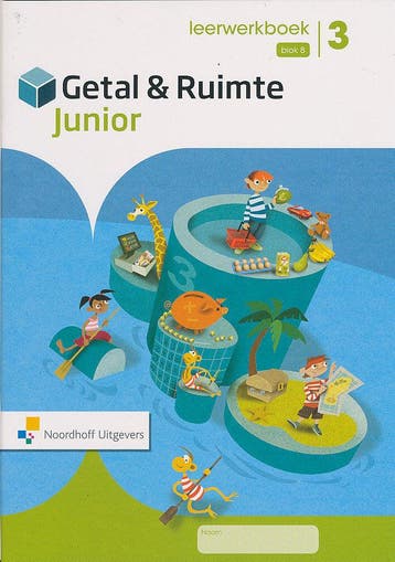 Getal en Ruimte Junior Leerwerkboek blok 8 Groep 3 (per stuk, Boeken, Verzenden, Nieuw