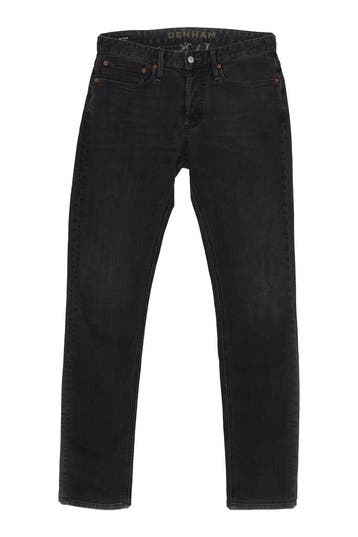 Denham Broek in maat W32 L34 Zwart, Kleding | Heren, Verzenden, Zo goed als nieuw, Zwart, Denham