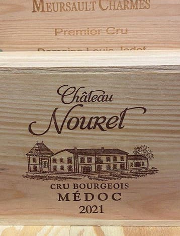 2021 Chateau Nouret - Médoc Cru Bourgeois - 6 Flessen (0.75, Nieuw