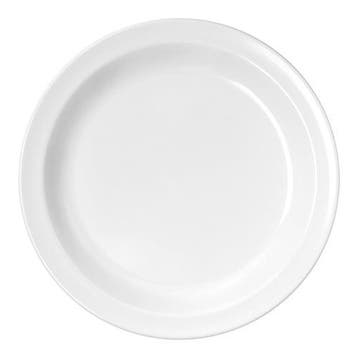 Bord | Melamine | Wit | Per Stuk | Ø195mm WACA, Verzenden, Nieuw in verpakking