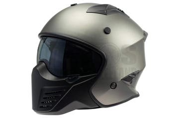 Helm Vito Integraalhelm Bruzano mat titanium (XS t/m XXL), Ophalen of Verzenden, Nieuw, Vito