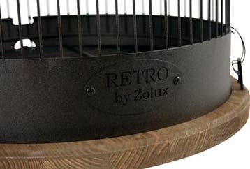 Vogelkooi Zolux Retro Lisette – Ronde Industriële Vogelko, Dieren en Toebehoren, Verzenden, Nieuw, Overige materialen, Vogelkooi