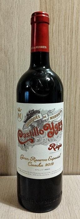 2012 Marqués de Murrieta, Castillo Ygay - Rioja Gran Reserva, Nieuw