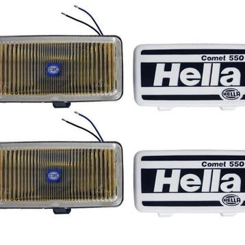 Hella 550 Series 55W 12V H3 Fog Lamp Kit - Amber, Auto-onderdelen, Ophalen of Verzenden, Nieuw