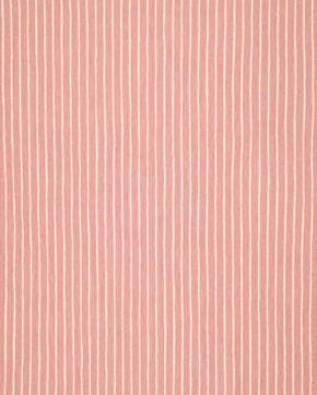 Polyester Seersucker Breton Strepen Rood, Nieuw, Rood