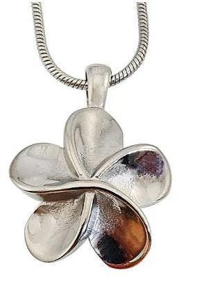 Ashanger, assieraad bloem rvs, Nieuw, Zilver, Overige materialen, Bloem of Plant