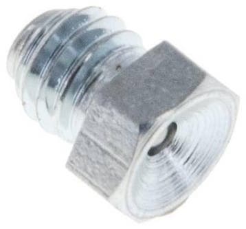 Rechte Trechter Smeernippel Staal M6x1 DIN 3405 [5 Stuks], Verzenden, Nieuw