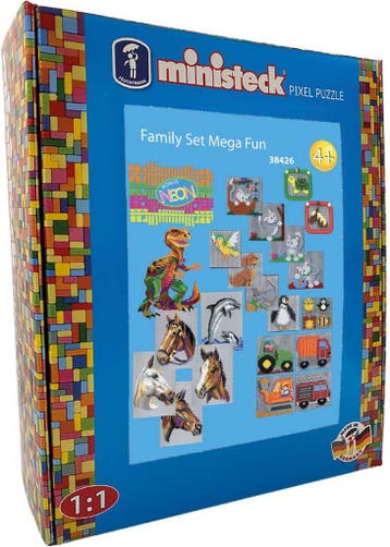 Ministeck Familieset hobbypakket - Mega Fun XXL Box - 4000, Ophalen of Verzenden, Nieuw