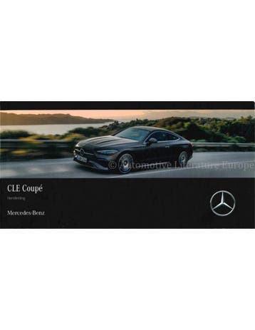 2023 MERCEDES BENZ CLE KLASSE COUPÉ INSTRUCTIEBOEKJE