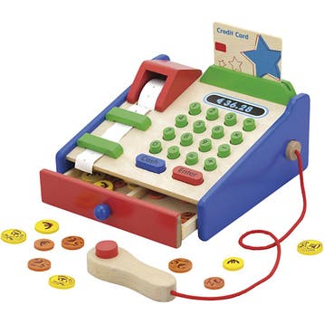 VIGA kassa, afm 18x18x10 cm, 1 stuk, Kinderen en Baby's, Speelgoed | Overig, Nieuw