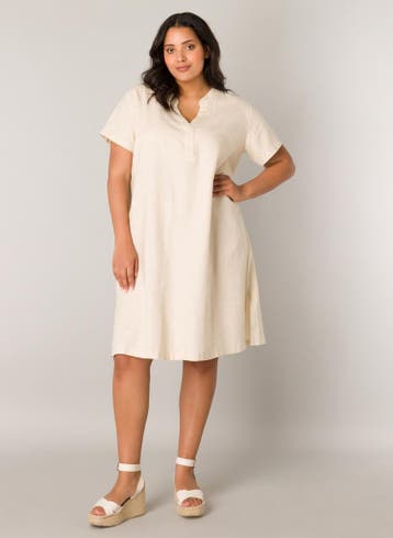 Base Level Curvy jurk Yacinthe Maat:, Kleding | Dames, Jurken, Verzenden, Nieuw, Overige kleuren