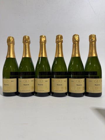 Solà Raventós - Penedes, Cava Brut, Reserva - 6 Flessen, Nieuw