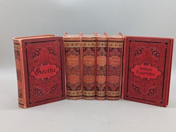 Goethe & Hebbel - Goethes Werke & Hebbels Tagebücher – 6, Antiek en Kunst