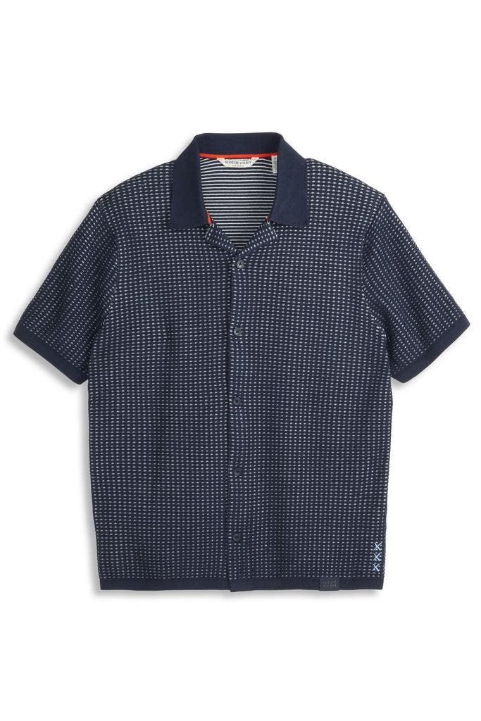 2dekans | Scotch and Soda Button Front Sweater Top -, Kleding | Heren, Polo's, Zo goed als nieuw, Ophalen of Verzenden