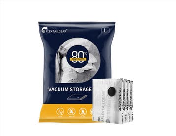 Flextail Gear Vacuüm Opbergzakken – 60x40 cm (S) | 4 Stuks, Ophalen of Verzenden, Nieuw