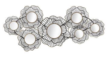 WANDDECORATIE OSAKA MET MIRROS CM 121x5x56 - 323240000, Ophalen of Verzenden, Nieuw