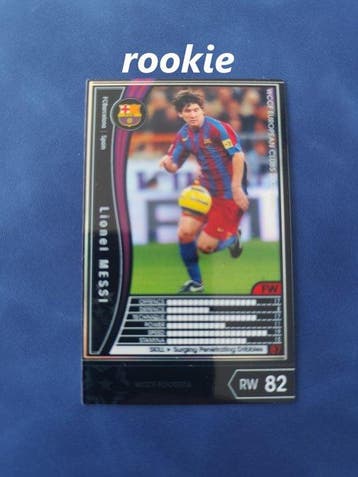 2005/2006 Panini WCCF FOOTISTA Lionel Messi Rookie-kaart,, Verzamelen, Nieuw