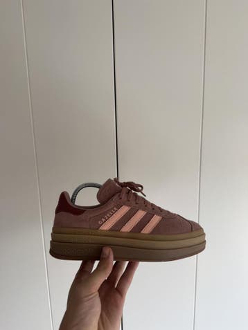 Adidas Gazelle Bold – Roze – Maat 37.5 (Z.G.A.N), Roze, Verzenden, Adidas, Sneakers of Gympen