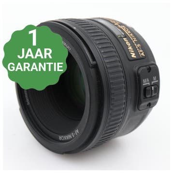 Nikon AF-S 50mm f/1.8G, Verzenden, Gebruikt