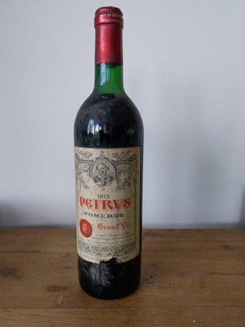 1973 Petrus - Pomerol - 1 Fles (0,75 liter), Nieuw