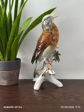 Karl Ens, Volkstedt - Figuur - Thrush - Porselein
