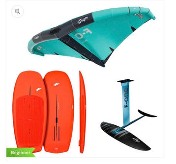 F-One foilset nieuw kompleet nu al vanaf 1899, Nieuw, Wingsurfset