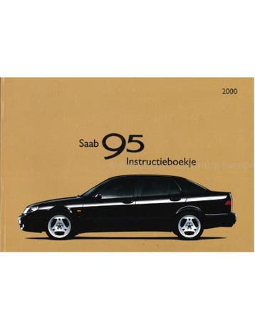 2000 SAAB 9.5 INSTRUCTIEBOEKJE NEDERLANDS, Auto diversen