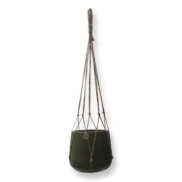 Plantenhanger Zonder Kwast - Jute - Macramé - Handgemaakt, Ophalen of Verzenden, Nieuw