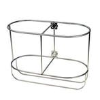 Allpa RVS Fenderhouder Recht voor 2 Fenders-540x430 mm, Watersport en Boten, Bootonderdelen, Ophalen of Verzenden, Nieuw