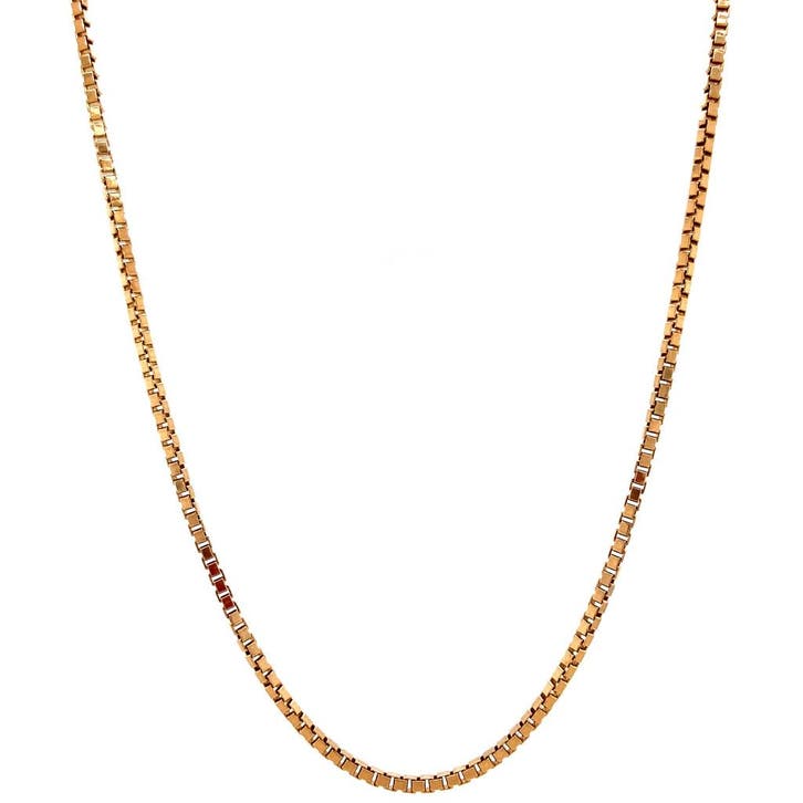 Gouden lengtecollier venetiaan 44-48 cm 14 karaat, Sieraden, Tassen en Uiterlijk, Kettingen, Goud, Zo goed als nieuw, Verstelbaar