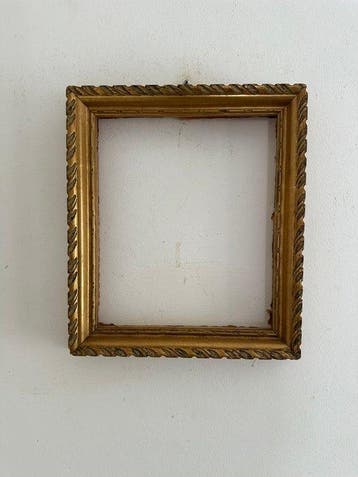 Lijst - Hout, bladgoud - lijst blad oror