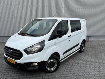 Ford Transit Custom 280 2.0 TDCI L1H1 Ambiente*A/C*DUBBELCAB, Stof, Gebruikt, Wit, Ford