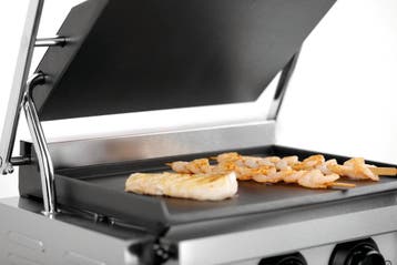 Bartscher Paninigrill MDI 1G | Glad | Grillplaten Gietijzer/, Ophalen of Verzenden, Nieuw in verpakking