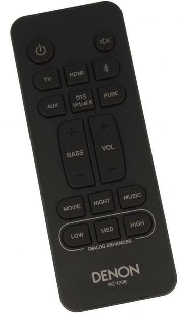 Afstandsbediening Denon dht-s216 rc1236, Ophalen of Verzenden, Nieuw, Origineel