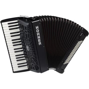 HOHNER A16422 Bravo III 80 Accordeon Zwart – 37 toetsen, 80, Muziek en Instrumenten, Accordeons, Ophalen of Verzenden, Nieuw, Hohner