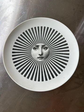 Piero Fornasetti - Schotel - Porselein - Bord Fornasetti