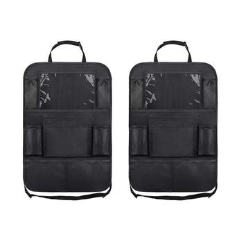 Autostoel Organizer met Tablet houder - 2 Stuks  - Zwart -, Verzenden, Nieuw