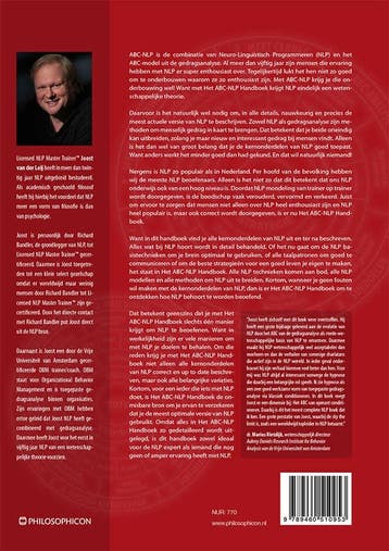 Het ABC-NLP Handboek 9789460510953 Joost van der Leij, Boeken, Verzenden, Gelezen, Joost van der Leij