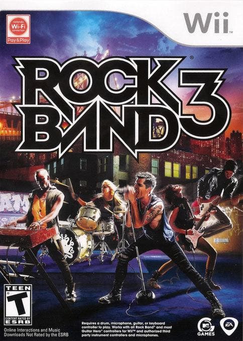 Wii Rock Band 3, Spelcomputers en Games, Games | Nintendo Wii, Zo goed als nieuw, Verzenden