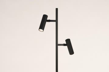 Rietveld Vloerlampen - Zwart - Aluminium, Verzenden, Nieuw