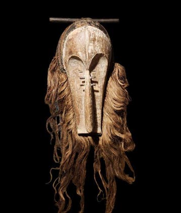 Prachtig masker - Fang - Ngil - Gabon (Zonder minimumprijs)