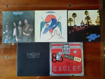 Eagles - Collection of 5 x very early LP albums including 1, Nieuw in verpakking