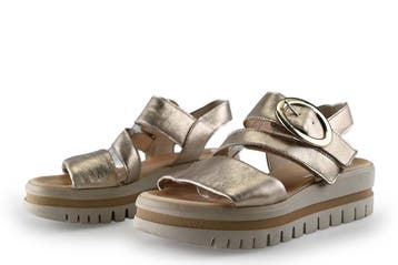 Gabor Sandalen in maat 35½ Goud, Kleding | Dames, Overige kleuren, Verzenden, Gabor, Sandalen of Muiltjes
