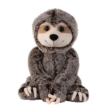 Luiaard knuffel - zachte pluche - 35 cm zittend - 60 cm, Verzenden, Nieuw