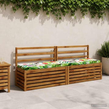 vidaXL Bankkussen SOEST 100% Polyester Meerkleurig 180 x 40, Verzenden, Nieuw, Meerkleurig