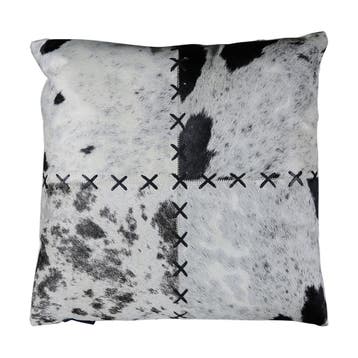 kussen dekensteek koe zwart 45x45cm, Verzenden, Nieuw